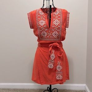 Free People wrap dress